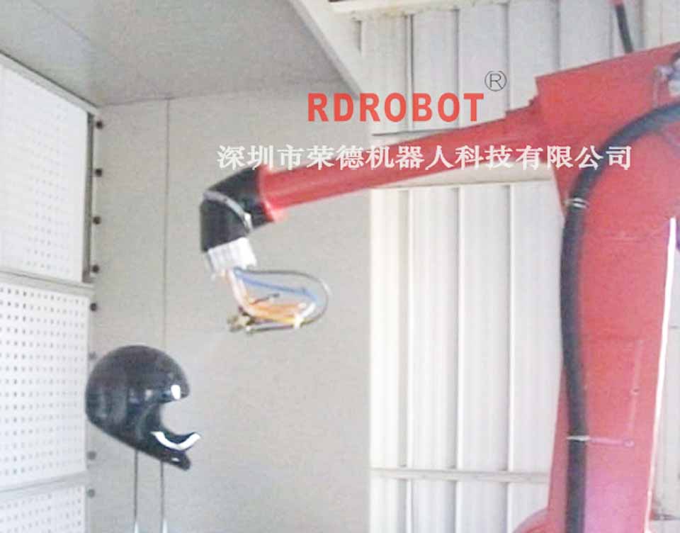 安全帽、頭盔自動噴涂設備